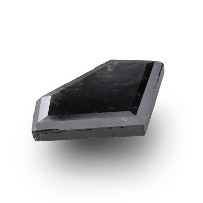 3.57 карат, фантазийный черный бриллиант, форма щит, GIA
