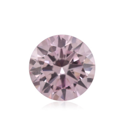0.30 карата, фантазийный розовый бриллиант, форма круг, SI2 чистота, ARGYLE